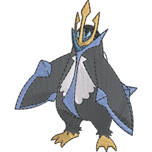 Empoleon Pokemon Free Coloring Page for Kids