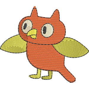 Charlotte the Owl Didou Free Machine Embroidery Design