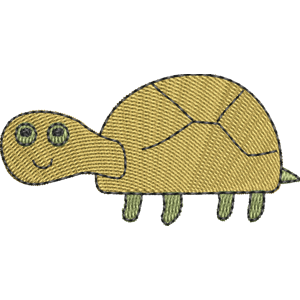 Perla_s Tortoise Peppa Pig Free Machine Embroidery Design