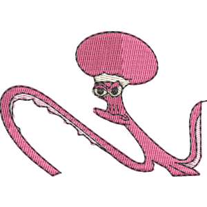 Octopus Masseur Zig & Sharko Free Machine Embroidery Design