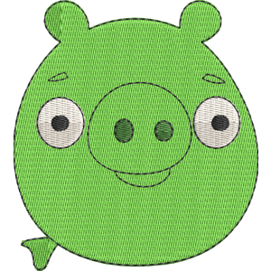 Balloon Pig Angry Birds Pigs Free Coloring Page for Kids
