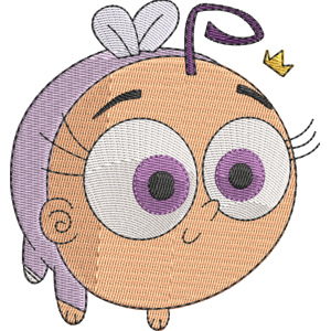 Poof Flying Fairly Odd Parents Free Machine Embroidery Design