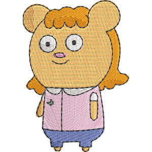 Honey Bear Bossy Bear Free Machine Embroidery Design