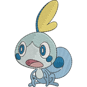 Sobble Pokemon Free Coloring Page for Kids