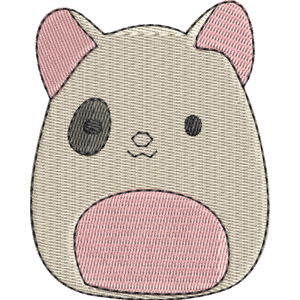 Charlie the Terrier Squishmallows Free Machine Embroidery Design