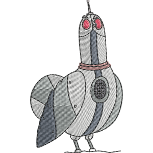 Mechanical Pigeon Welcome to the Wayne Free Coloring Page for Kids