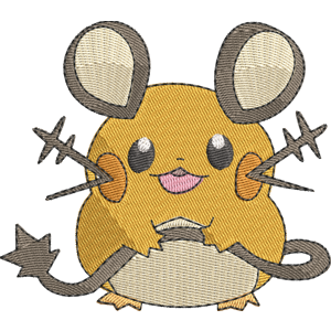 Dedenne Pokemon Free Coloring Page for Kids
