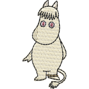 Snorkmaiden Moomins Free Coloring Page for Kids