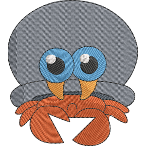 Herman Crab Moshi Monsters Free Coloring Page for Kids