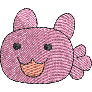 Chigyotchi Tamagotchi Free Coloring Page for Kids