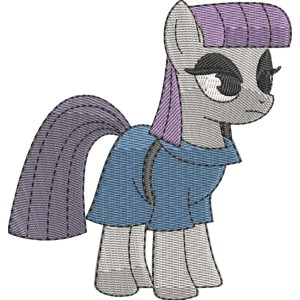 Maud Pie My Little Pony Friendship Is Magic Free Coloring Page for Kids