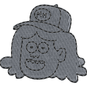 Maury Moto Regular Show Free Machine Embroidery Design