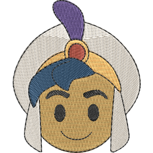 Prince Ali Disney Emoji Blitz Free Machine Embroidery Design