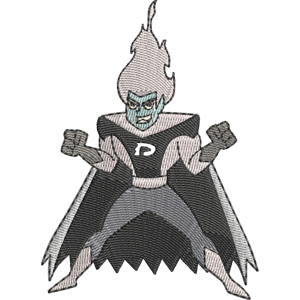 Dark Danny Danny Phantom Free Machine Embroidery Design