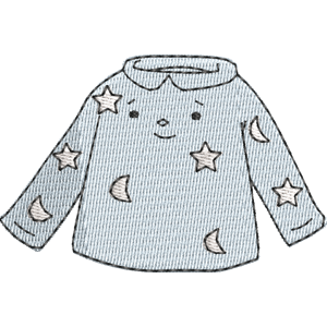 Pajamas Summer Camp Island Free Machine Embroidery Design