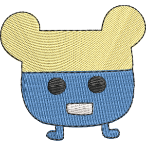 Mamebotchi Tamagotchi Free Machine Embroidery Design