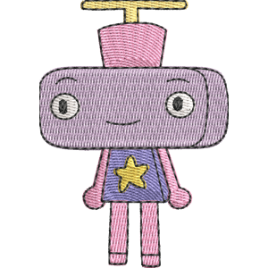 Stellacopter Unikitty! Free Machine Embroidery Design