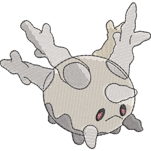 Galarian Corsola Pokemon Free Coloring Page for Kids