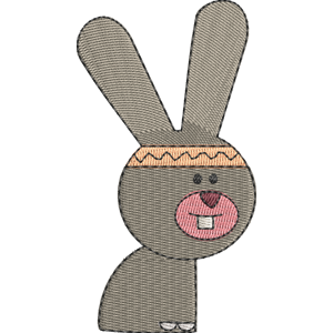 Hippie Rabbits Hey Duggee Free Coloring Page for Kids