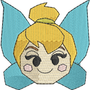 Topaz Tinker Bell Disney Emoji Blitz Free Machine Embroidery Design