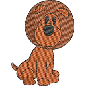 Lion Pocoyo Free Machine Embroidery Design