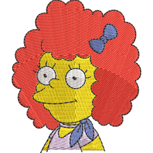 Brittany Simpsons Free Machine Embroidery Design