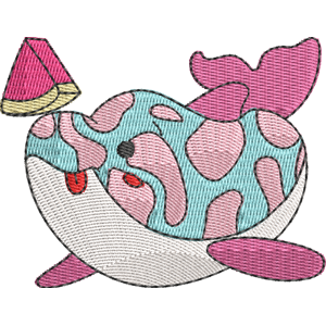 Splash the Dolphin Pikmi Pops Free Machine Embroidery Design