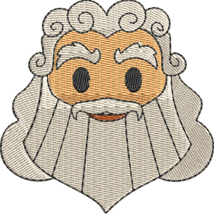 Zeus Disney Emoji Blitz Free Machine Embroidery Design