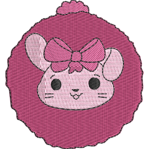 Poppins the Bunny Pikmi Pops Free Machine Embroidery Design