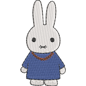 Mother Bunny Miffy Free Coloring Page for Kids