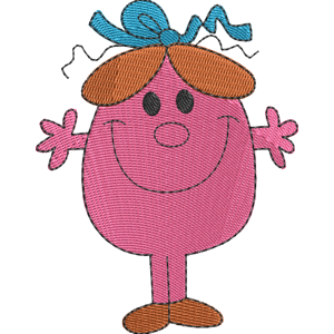 Little Miss Quick Mr Men Free Coloring Page for Kids