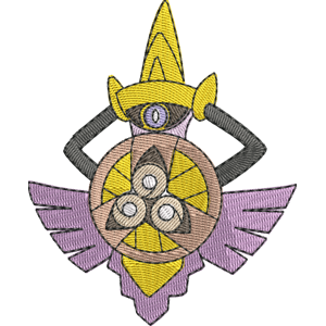 Aegislash Shield Forme Pokemon Free Coloring Page for Kids