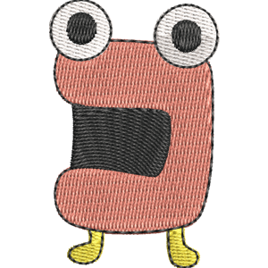 Okutchi Tamagotchi Free Coloring Page for Kids