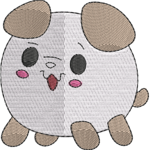 Tumbles the Puppy Pikmi Pops Free Machine Embroidery Design