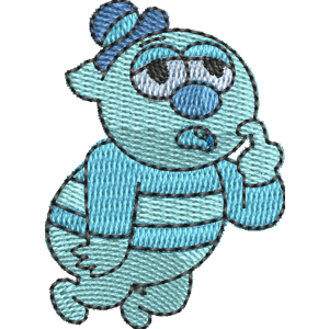 Spanky OK K.O.! Let's Be Heroes Free Machine Embroidery Design