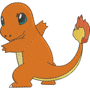 Charmander Pokemon Free Coloring Page for Kids