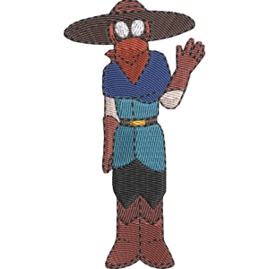 The Nomad Nomad of Nowhere Free Machine Embroidery Design