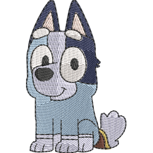 Socks Heeler Previous Bluey Free Coloring Page for Kids