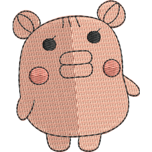 Yonepatchi Tamagotchi Free Machine Embroidery Design