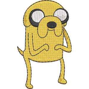 Jake, Sr. Debut Adventure Time Free Machine Embroidery Design