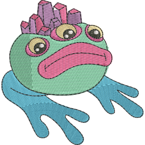 Fwog My Singing Monsters Free Machine Embroidery Design