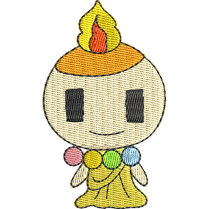 Megamitchi Tamagotchi Free Machine Embroidery Design