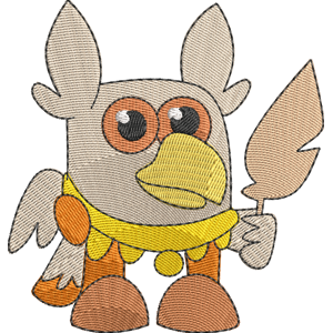 Honcho Moshi Monsters Free Coloring Page for Kids