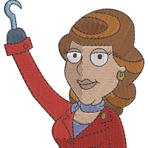 Barb Hanson American Dad! Free Coloring Page for Kids