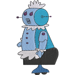 Rosey The Jetsons Free Machine Embroidery Design