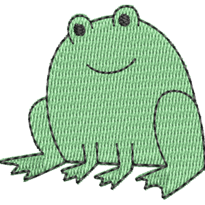 Speckled Flying Frogs Wow! Wow! Wubbzy! Free Machine Embroidery Design