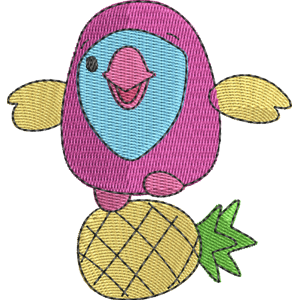 Beaks the Toucan Pikmi Pops Free Machine Embroidery Design