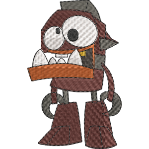 Chomly Mixels Free Machine Embroidery Design