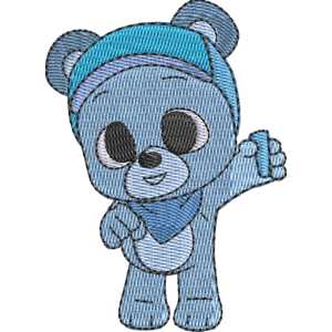 Lanny Pinkfong Free Machine Embroidery Design