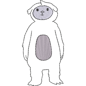 Yeti Summer Camp Island Free Coloring Page for Kids